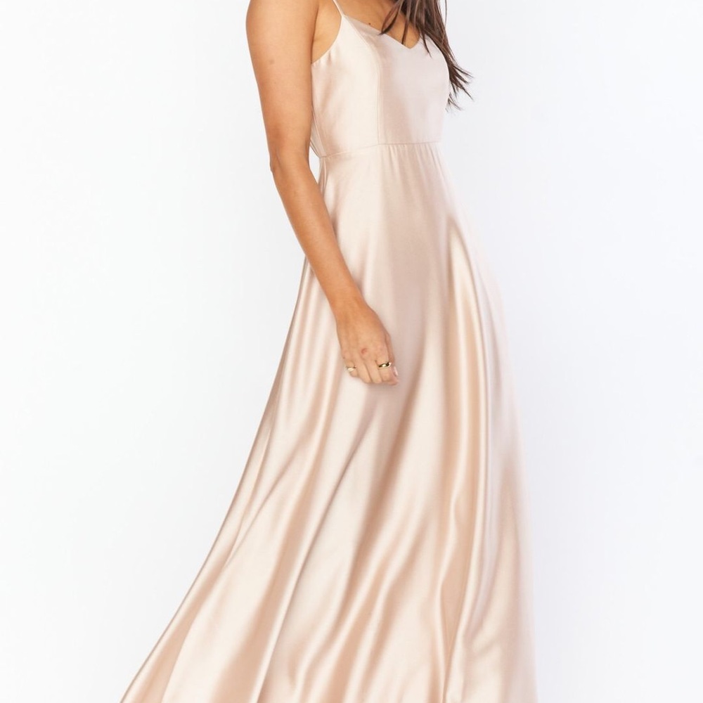 Show Me Your MuMu- FAITH dress, champagne, Medium